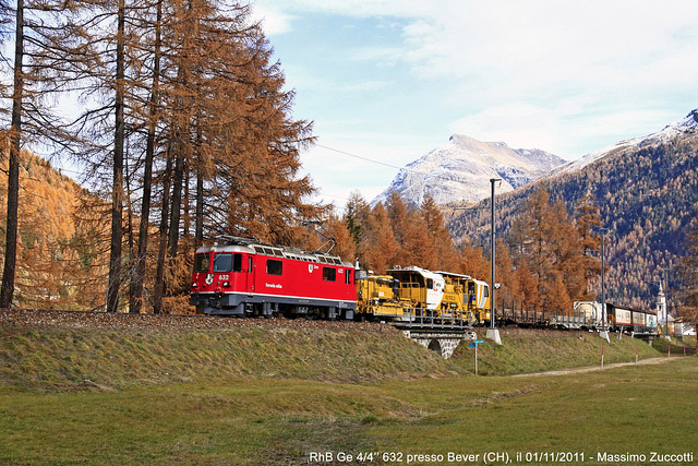 Treni merci sulla Ferrovia Retica - 