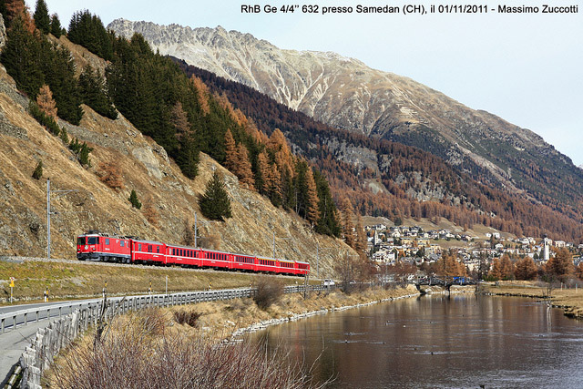 Treni merci sulla Ferrovia Retica - 