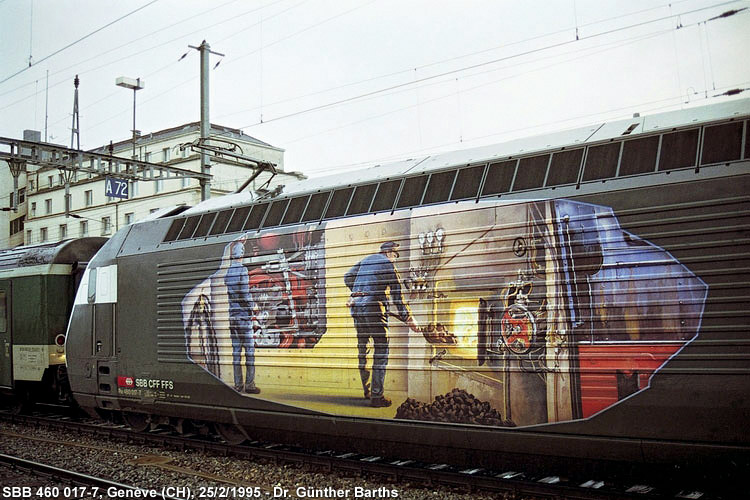 L'evoluzione delle colorazioni DB 1970-2000 - La locomotiva del fuochista.