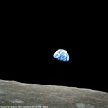 Fotografie 1965-1973 - Earthrise (Apollo 8).