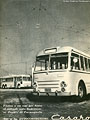 Pubblicità di filobus (anni '50) - Casaro (Atene).