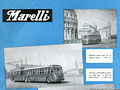 Pubblicità di filobus (anni '50) - Marelli.