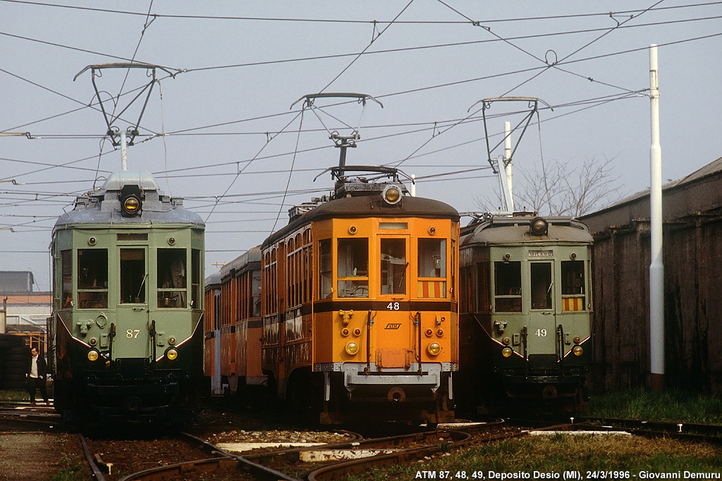 Tram vintage - Dep. Desio.