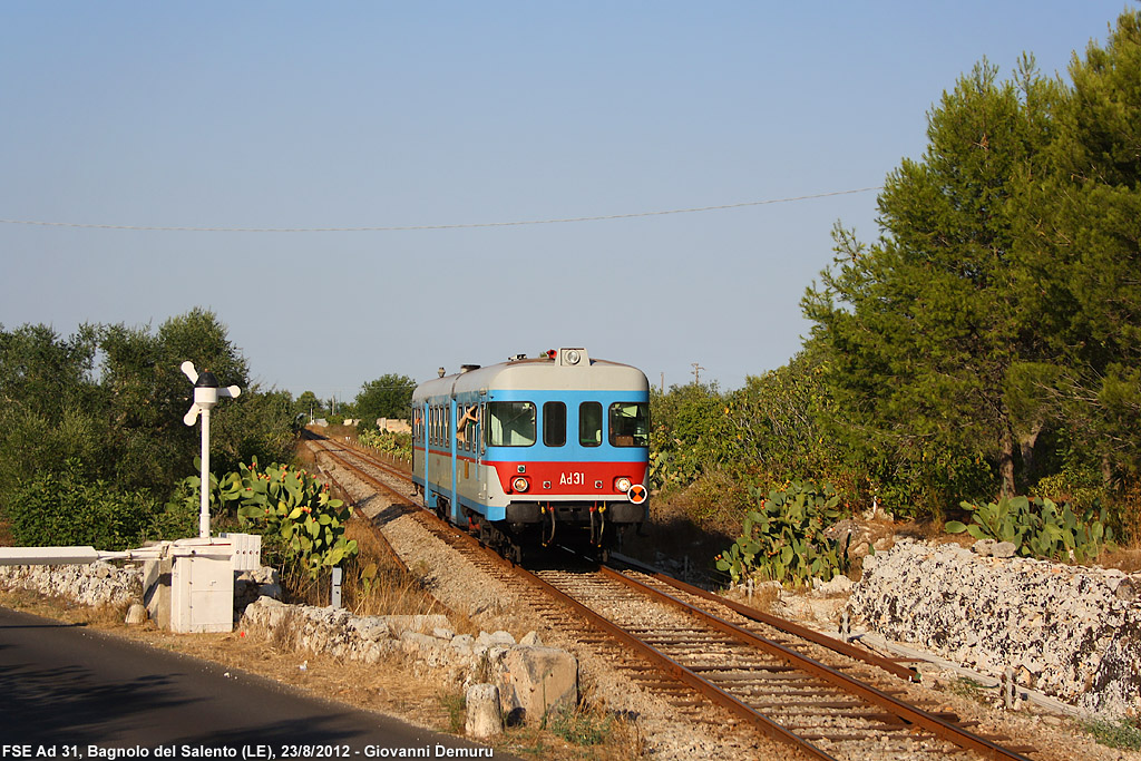 Ferrovie del Sud-Est e del Gargano - Bagnolo del Salento.