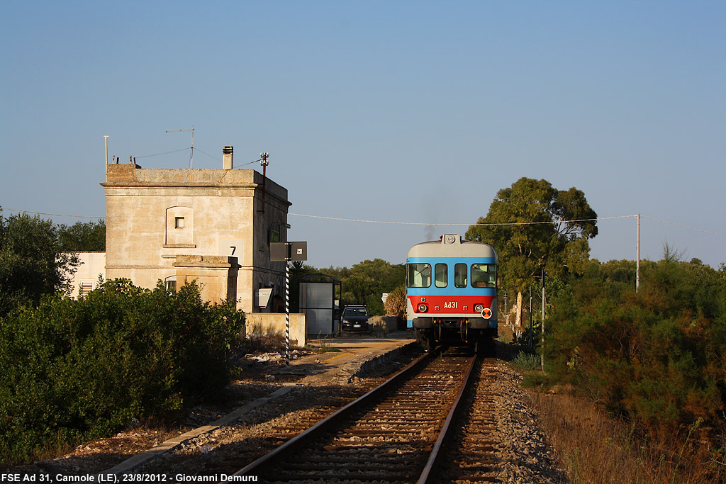 Ferrovie del Sud-Est e del Gargano - Cannole.