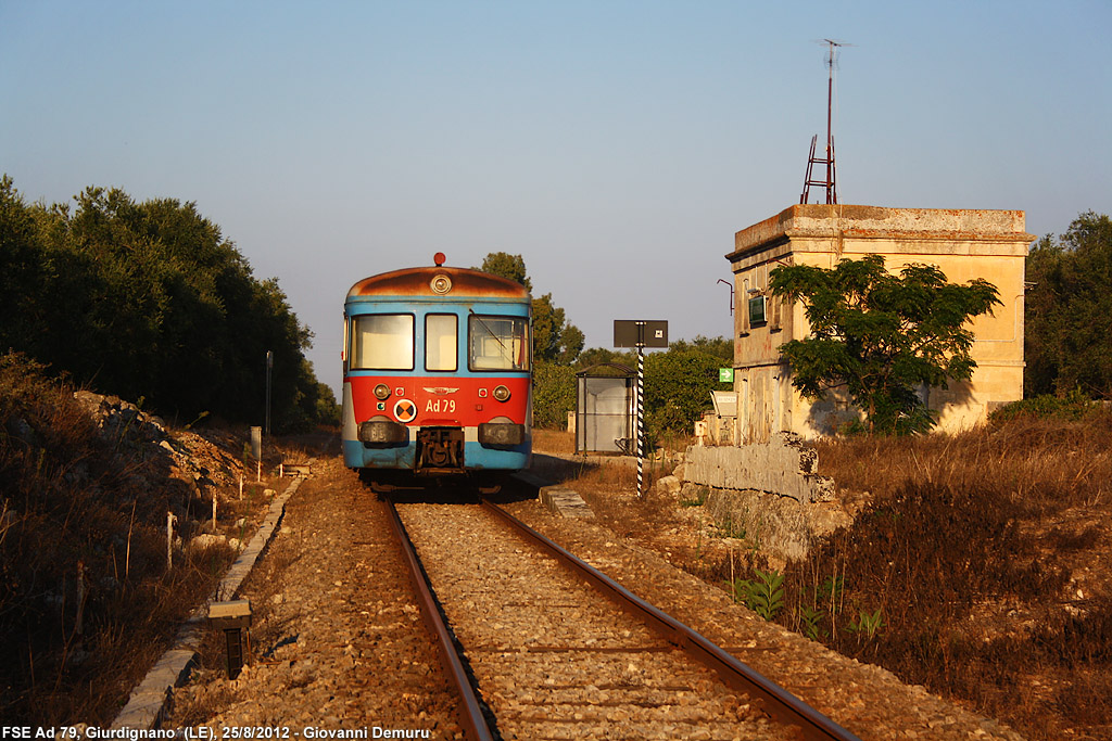 Ferrovie del Sud-Est e del Gargano - Giurdignano.