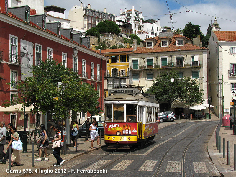 I tram di Lisbona - Alfama.