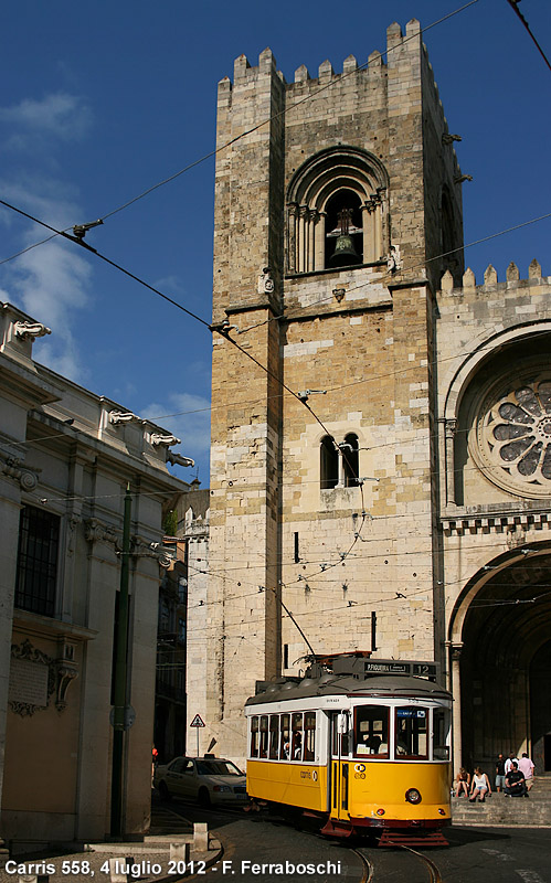 I tram di Lisbona - S Patriarcal.