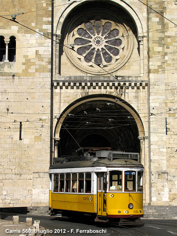 I tram di Lisbona - S Patriarcal.