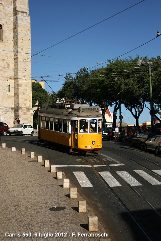 I tram di Lisbona - Santo Antonio da S.