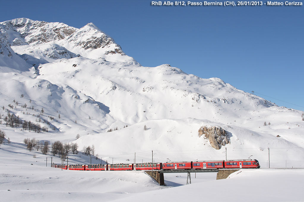 La linea del Bernina - Allegra, Passo Bernina.