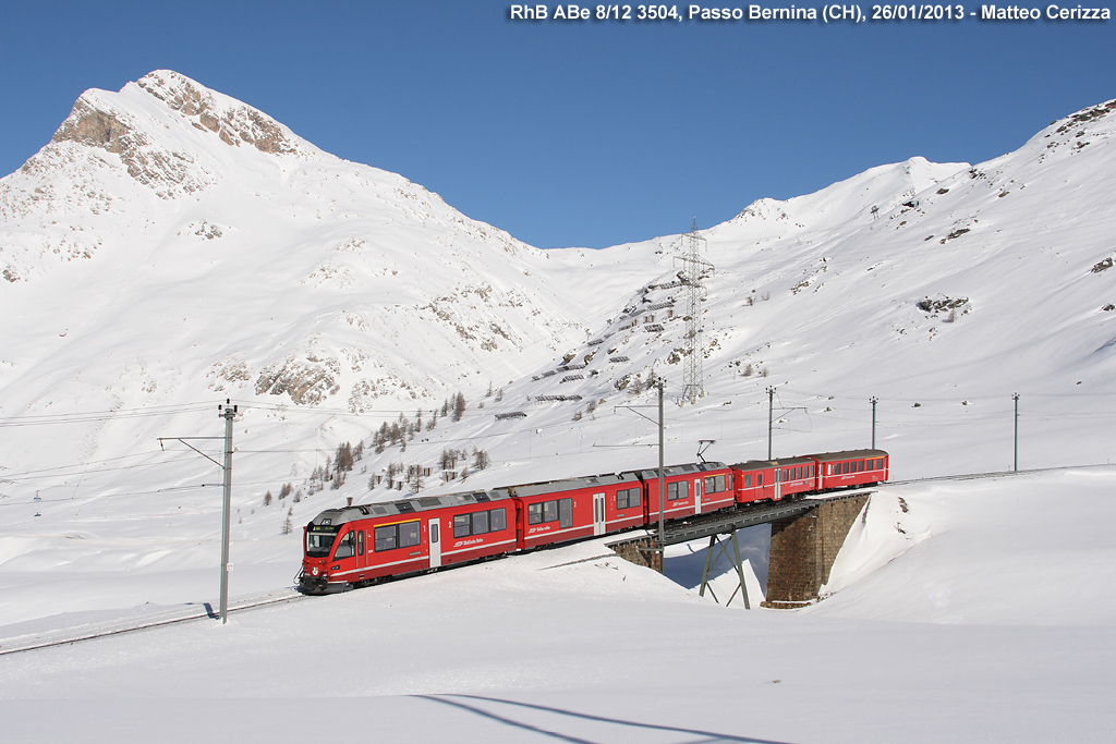 La linea del Bernina - Allegra, Passo Bernina.