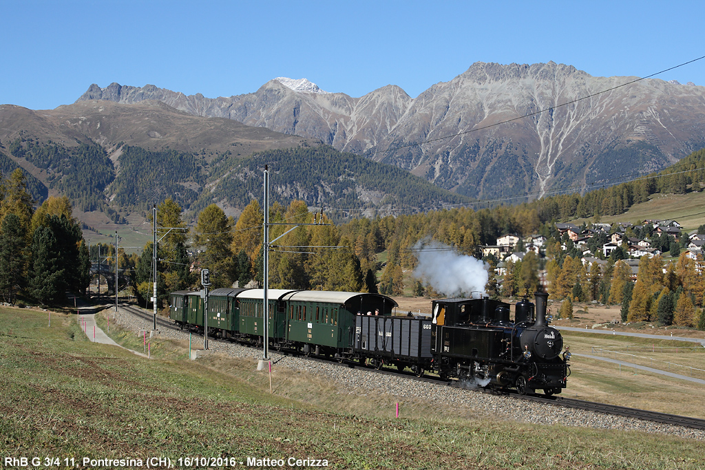 Treni storici - G 3/4 11, Pontresina