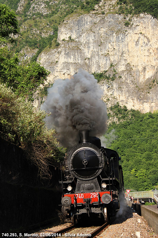 740.293 - Valsugana a vapore - San Marino.