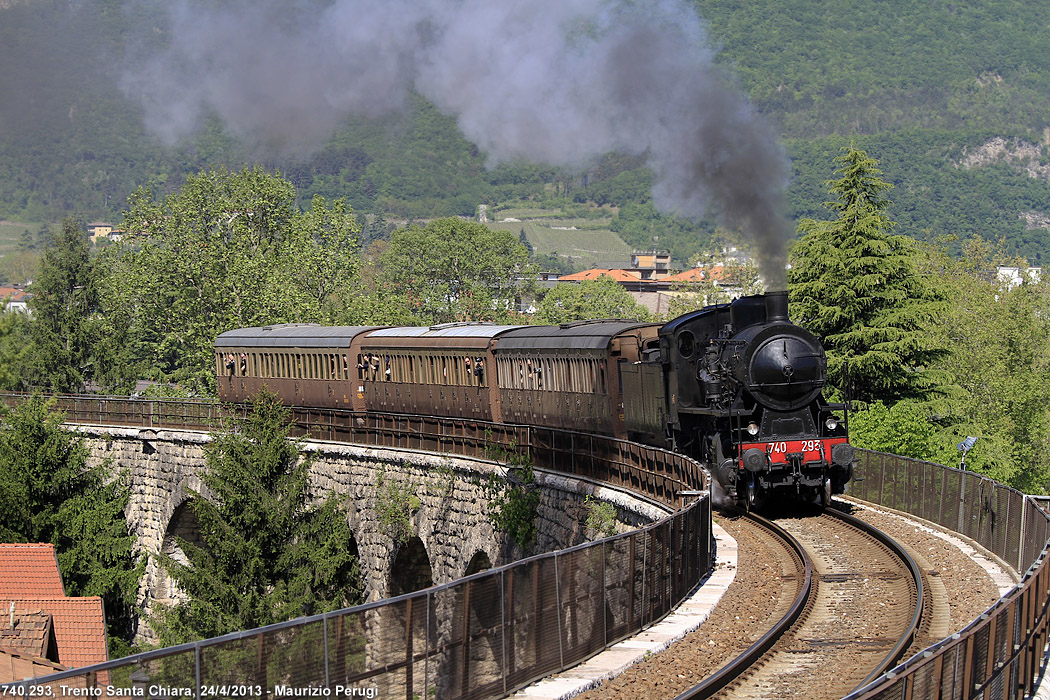 740.293 - Valsugana a vapore - Trento.