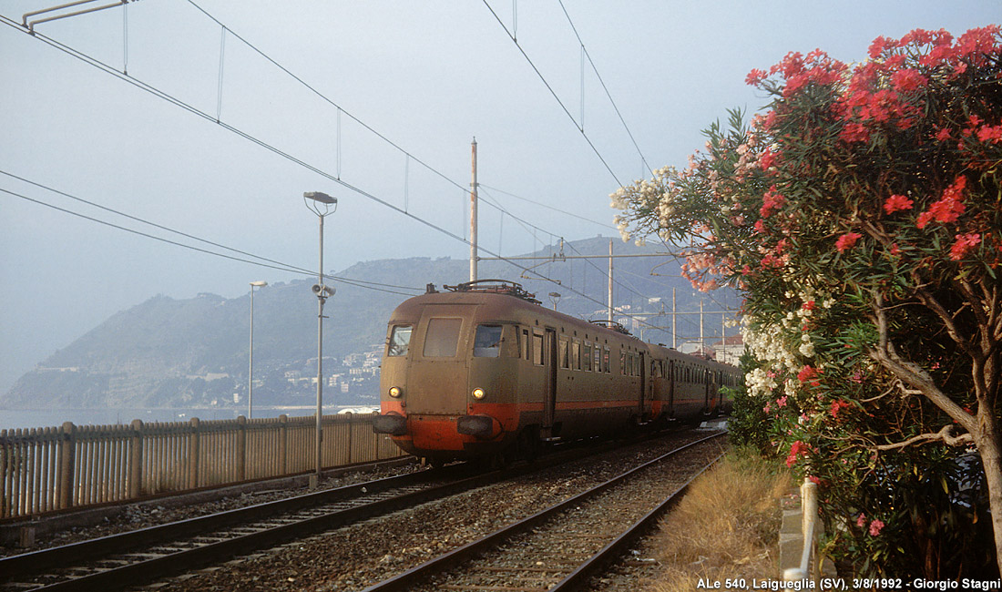 Classic Riviera: gli anni '90, l'ultima stagione dei treni internazionali - Laigueglia.