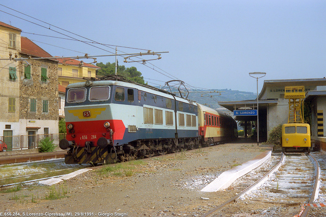 Classic Riviera: gli anni '90, l'ultima stagione dei treni internazionali - S.Lorenzo-Cipressa.