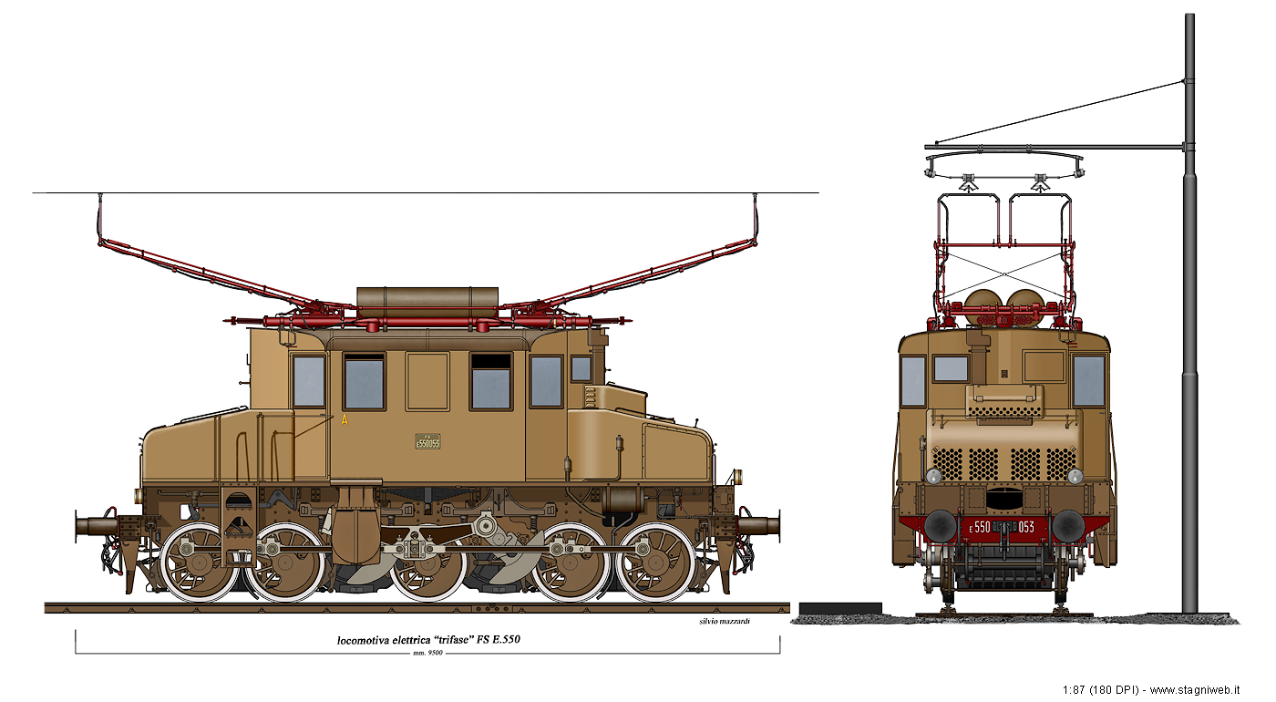 Le macchine classiche - E.550