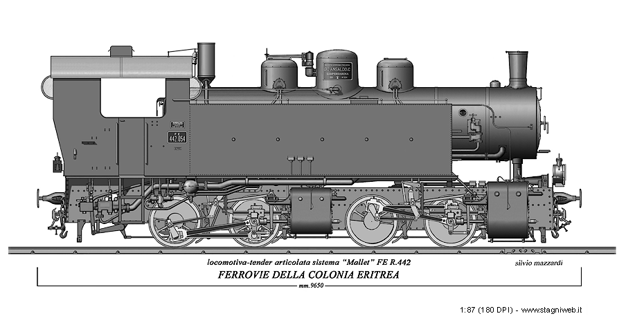 Locomotive a vapore - R442