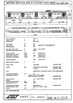 Materiale rotabile tranviario (urbano) - Motrici articolate a 3 casse tipo 4900 (serie 4950-4999)