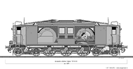 Locomotive elettriche trifasi - E.331 (aperta)