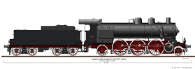Locomotive a vapore - 685.410 a turbina