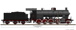 Locomotive a vapore - Gr. 740