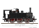 Locomotive a vapore - Gr. 851