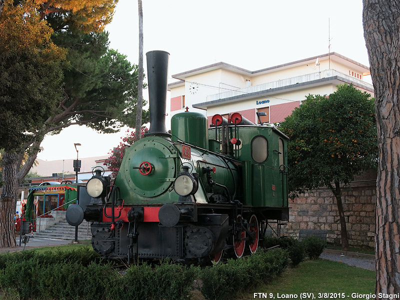 Locomotive monumento - T3 Loano.