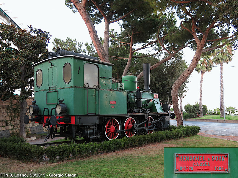 Locomotive monumento - T3 Loano.