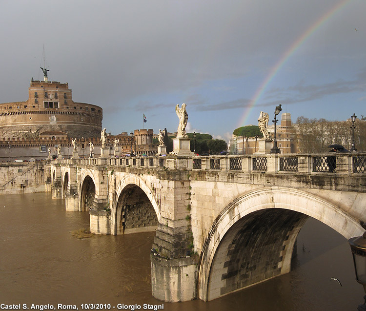 Roma - la città - Ponte S. Angelo.