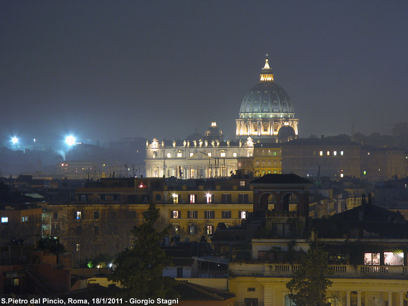 Roma - la città - San Pietro dal Pincio.
