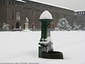 Tempo di neve - Castello Sforzesco.
