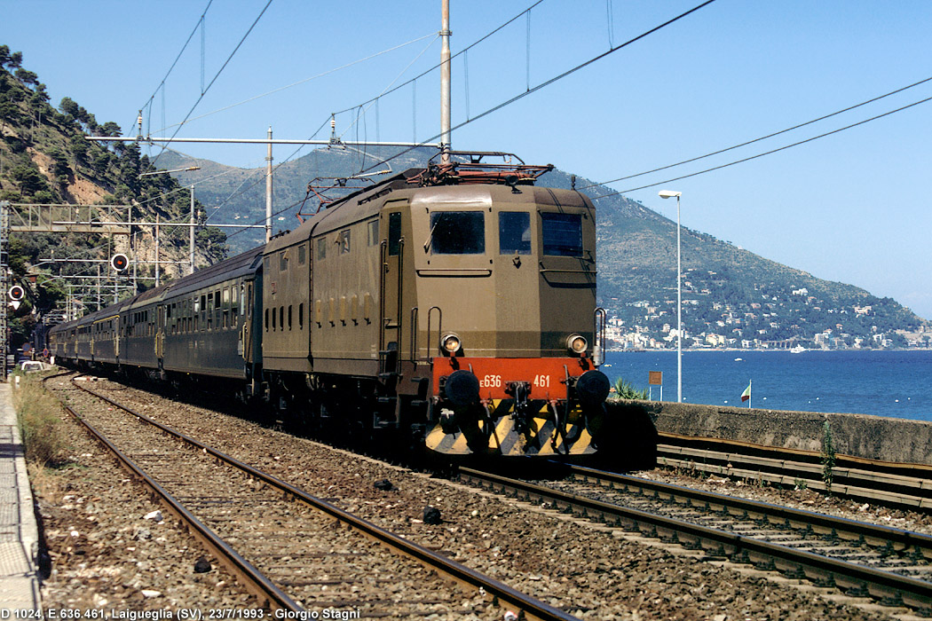 Classic Riviera: gli anni '90, l'ultima stagione dei treni internazionali - Laigueglia.