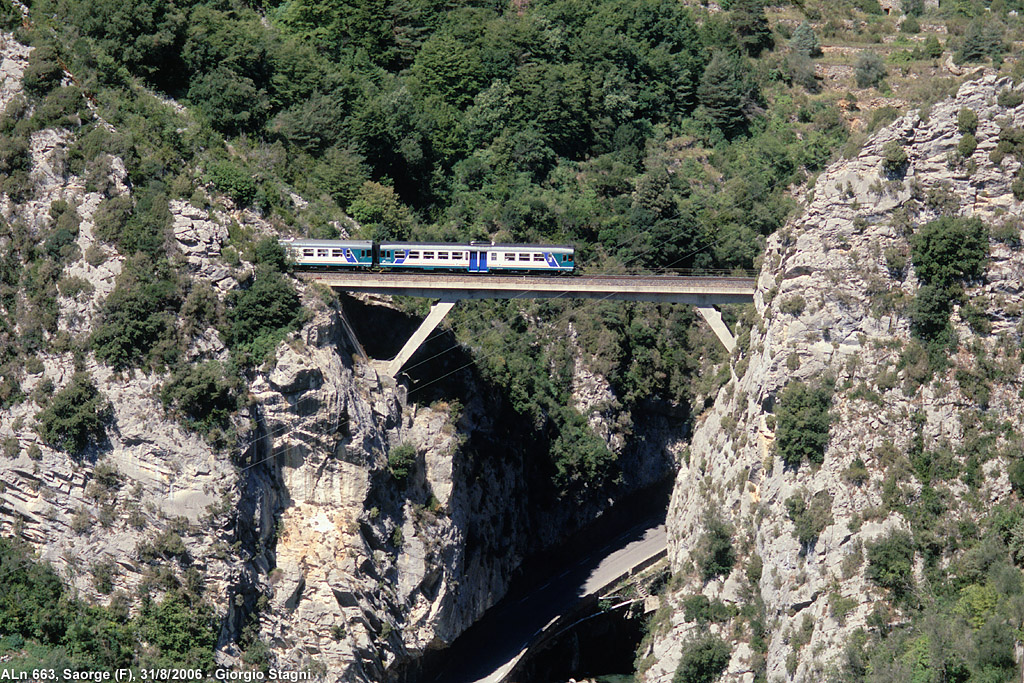 La linea del Tenda - Saorge.