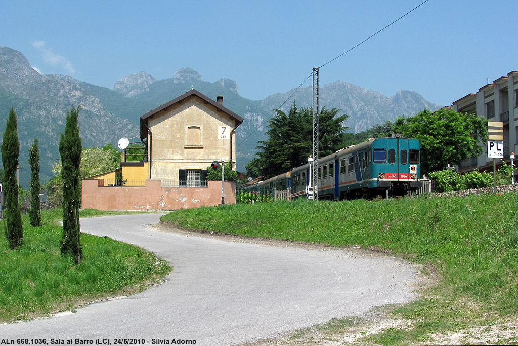 Viaggio in automotrice - Sala al Barro.