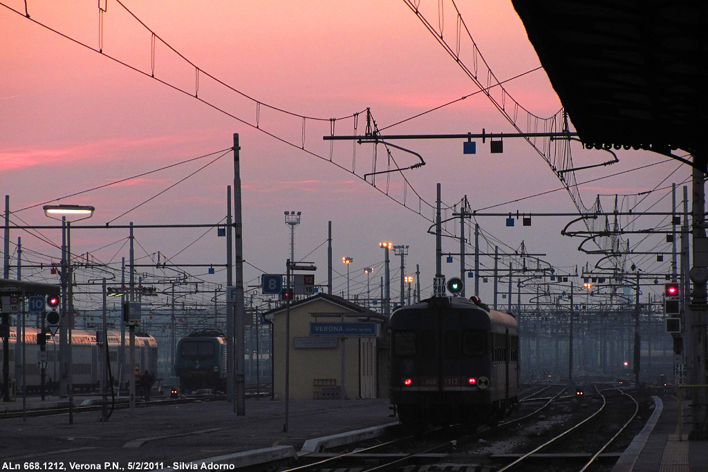 Viaggio in automotrice - Verona.