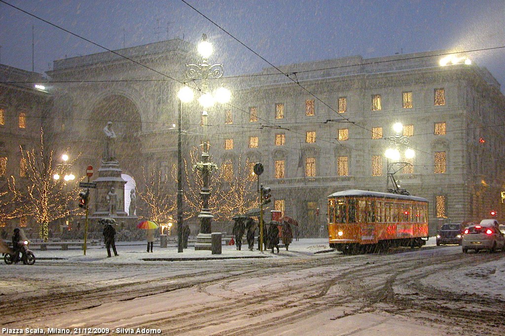 Neve! - P.za della Scala.