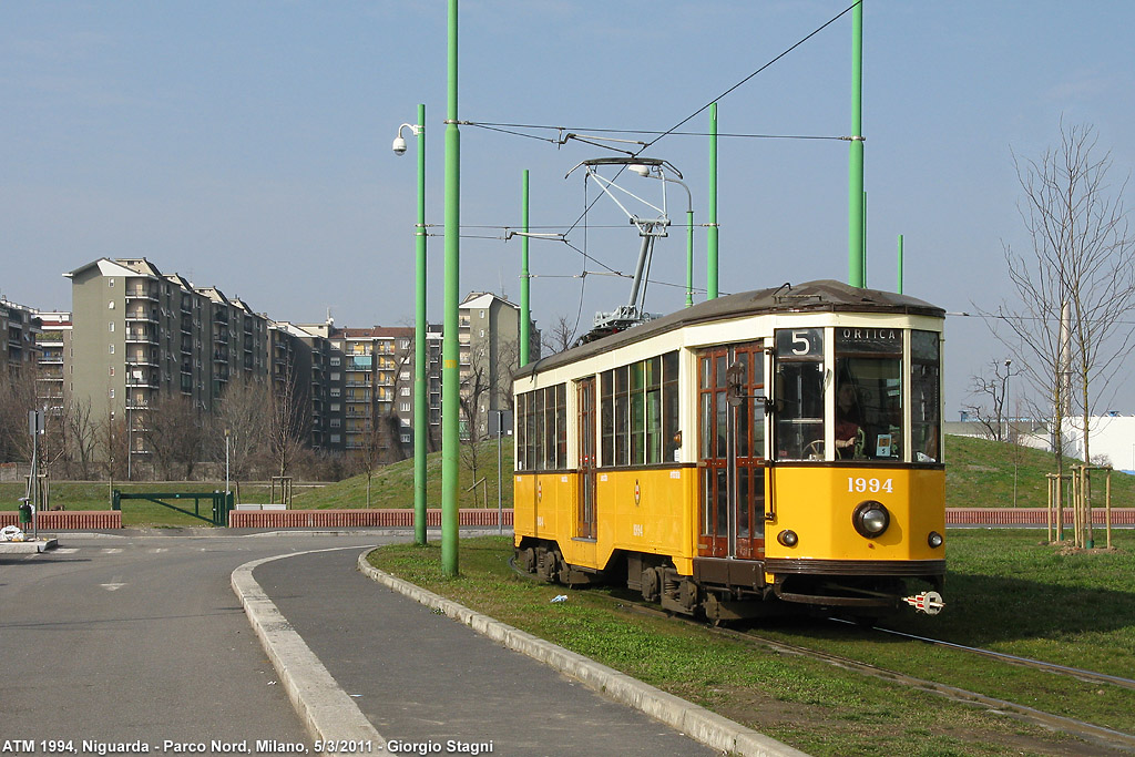 Tram a Milano - Niguarda - Parco Nord.
