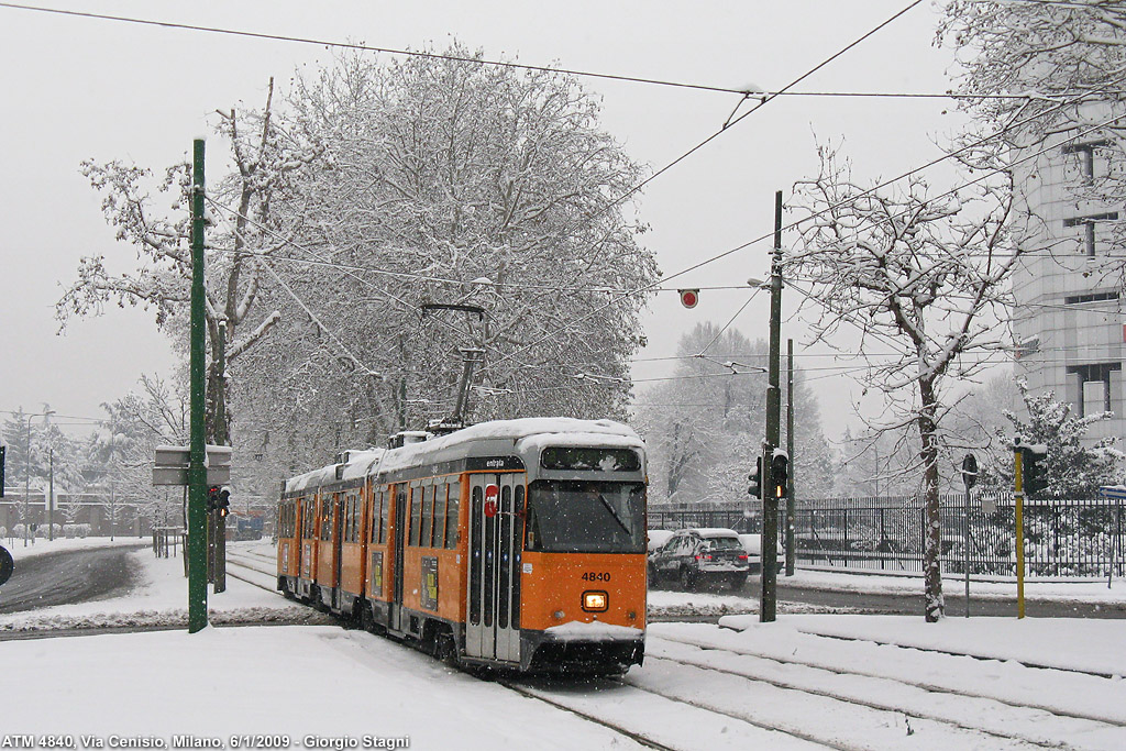 Neve! - Via Cenisio.