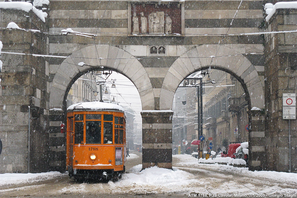 Neve! - P.za Cavour.