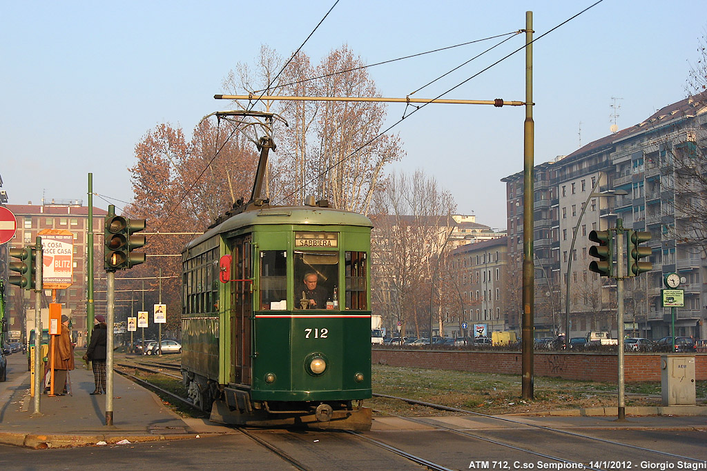 Le sabbiere - Corso Sempione.