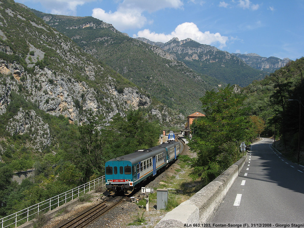 Limone-Ventimiglia (la linea del Tenda) - Fontan-Saorge.