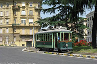 I tram storici e il Museo di Porta S.Paolo - Piazza Galeno.