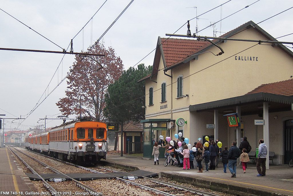 La terra e la ferrovia - Galliate.