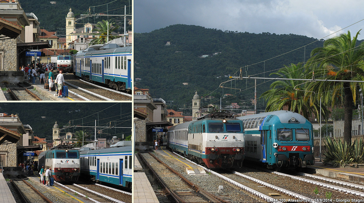 Riviera - La ferrovia 2014 - Alassio.