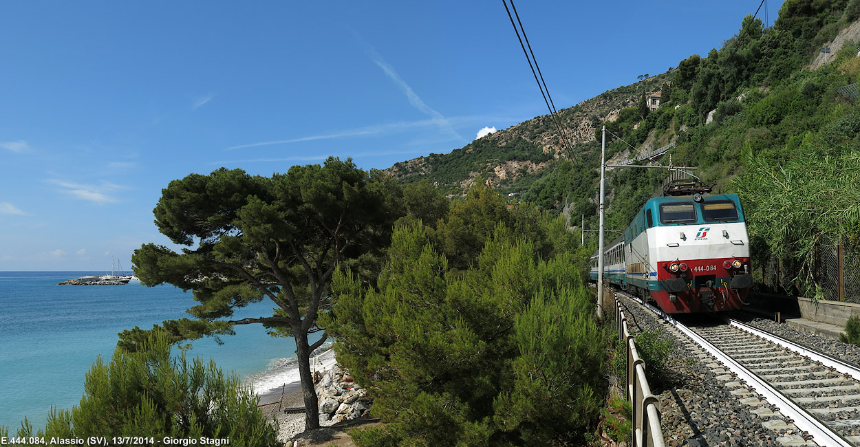 Riviera - La ferrovia 2014 - Alassio.