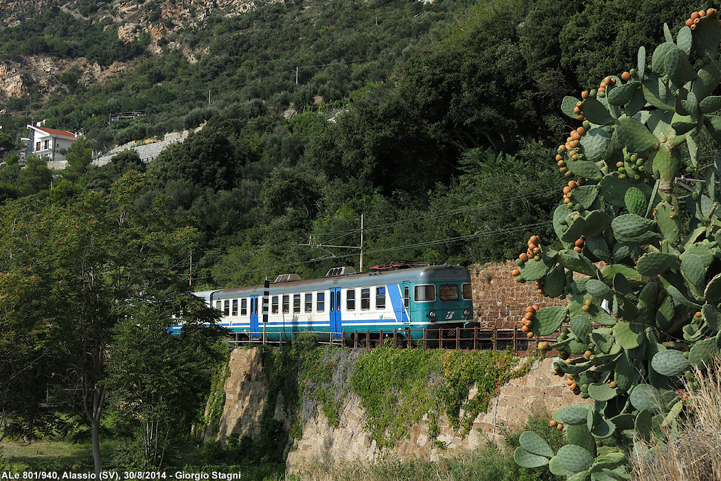 Riviera - La ferrovia 2014 - Alassio.