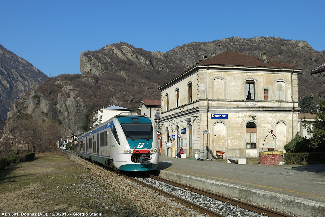Da Ivrea ad Aosta - Donnaz.