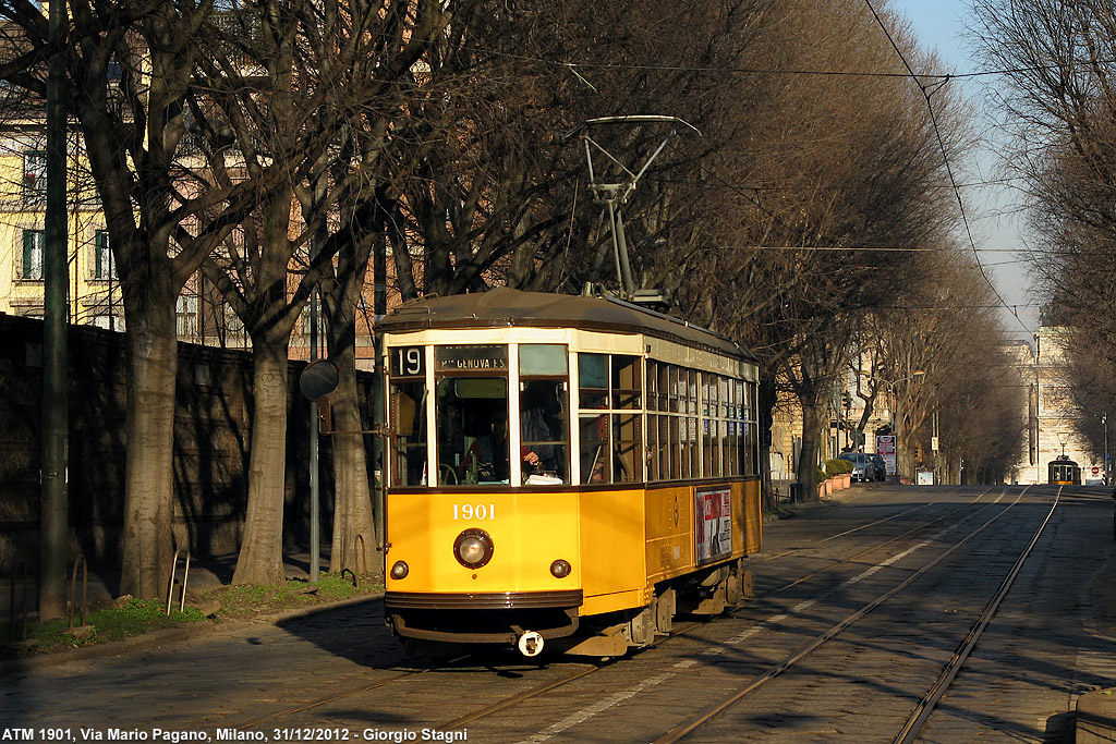 Tram a Milano - Milano.